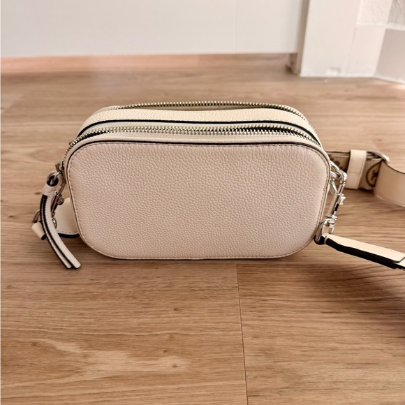 Tory Burch Ivory and Tan Crossbody Bag - Picture 5 of 7
